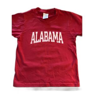 Red kids Alabama tee